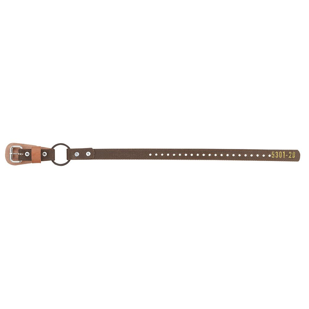 Klein Tools 5301-23 1-1/4 x 24 Inch Nylon Ankle Pole and Tree Climber Strap Klein Tools 5301-23 1-1/4 x 24 Inch Nylon Ankle Pole and Tree Climber Strap