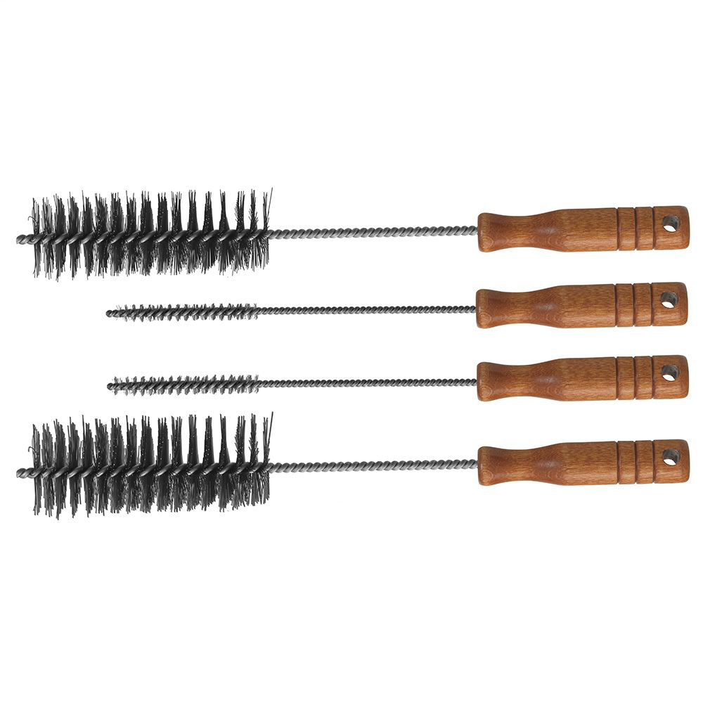 Klein Tools 25450 Wire Pulling Grip Wooden Handle Cleaning Brush Set Klein Tools 25450 Wire Pulling Grip Wooden Handle Cleaning Brush Set