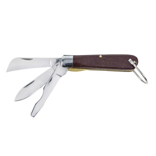 3 Blade Pocket Knife with Screwdriver