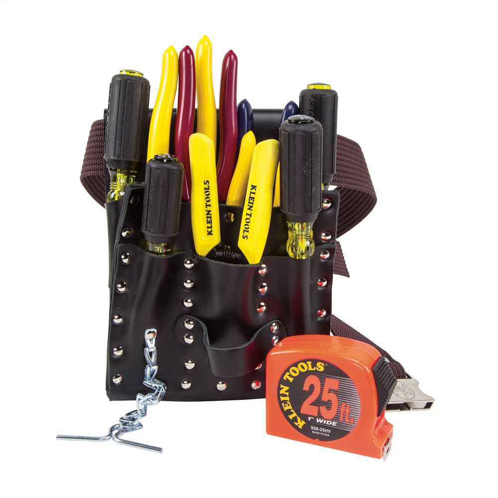 Klein Tools 5300 12-Piece Electrician Tool Set Klein Tools 5300 12-Piece Electrician Tool Set