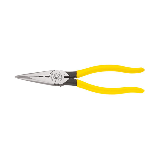 Long Nose Side-Cutting Pliers, Stripping, 8-Inch