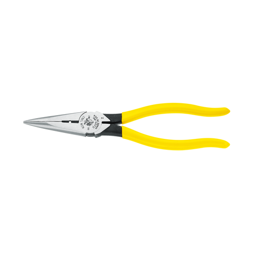 Pliers, Needle Nose Side Cutters with Stripping, 8-Inch