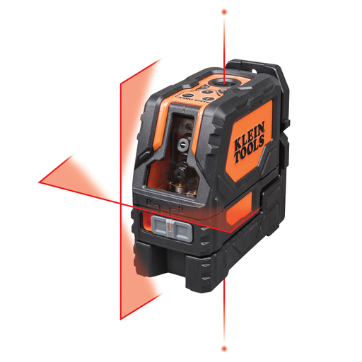 Laser Level, Self-Leveling Red Cross-Line Level and Red Plumb Spot