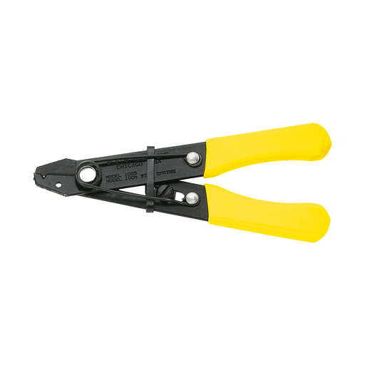 Wire Stripper and Cutter with Spring