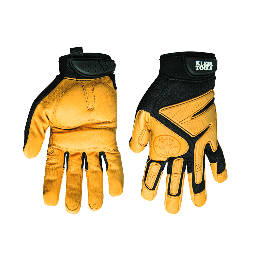 Product image for Klein 40221 Journeyman™ Leather Gloves, Large