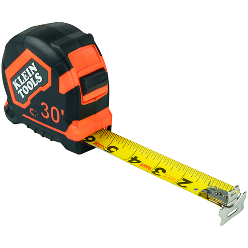 Tape Measure, 30-Foot Magnetic Double-Hook