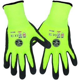Klein 60198 Work Gloves, Cut Level 4, Touchscreen, X-Large, 2-Pair