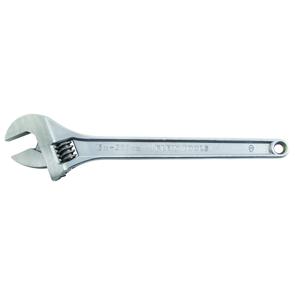 Product image for Klein 506-15 Adjustable Wrench Standard Capacity, 15"