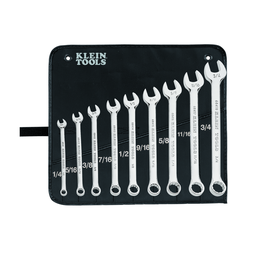 Product image for Klein 68402 Combination Wrench Set, 9-Piece