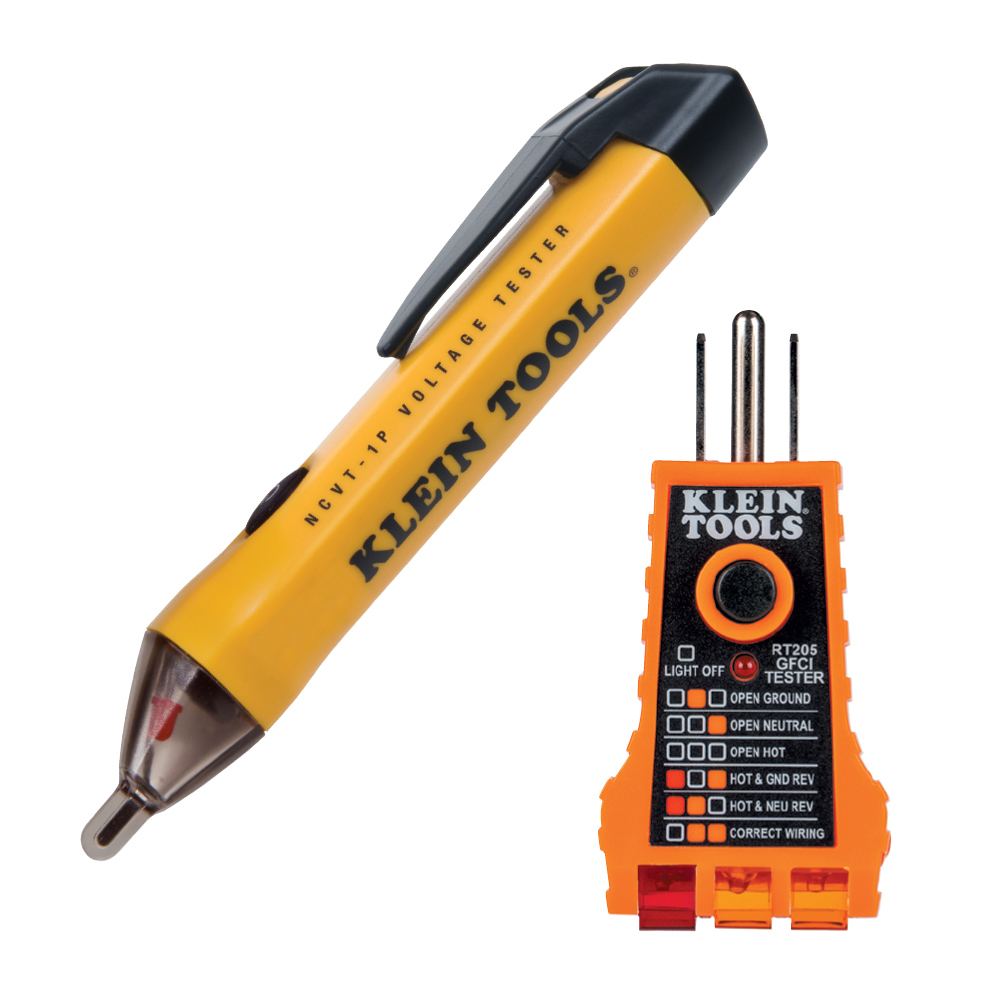 Product image for KLEIN NCVT1PKIT NCVT and GFCI Recep