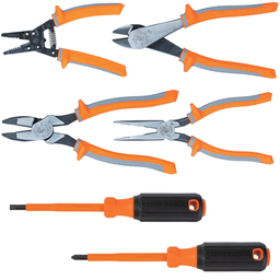 KLEI 9418R 1000V INSULATED TOOLSET, 6 PC