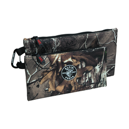 Product image for Klein 55560 Camo Zipper Bags (2/pack)