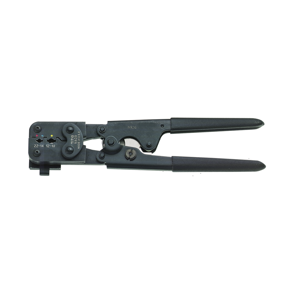 Product image for Klein T1710 Compound Action Ratcheting Crimper - Insulated Terminals
