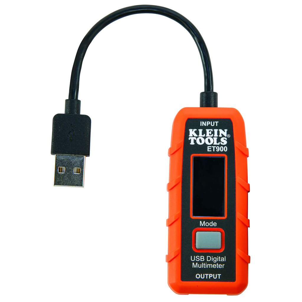 Product image for Klein ET900 USB Digital Meter, USB-A (Type A)