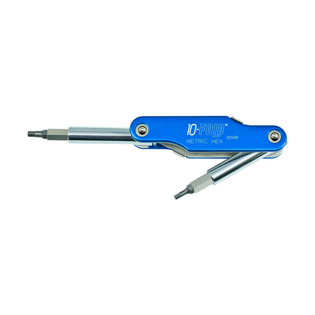 Product image for Klein 32539 10-Fold Screwdriver Screwdriver / Nut Driver, Metric Hex