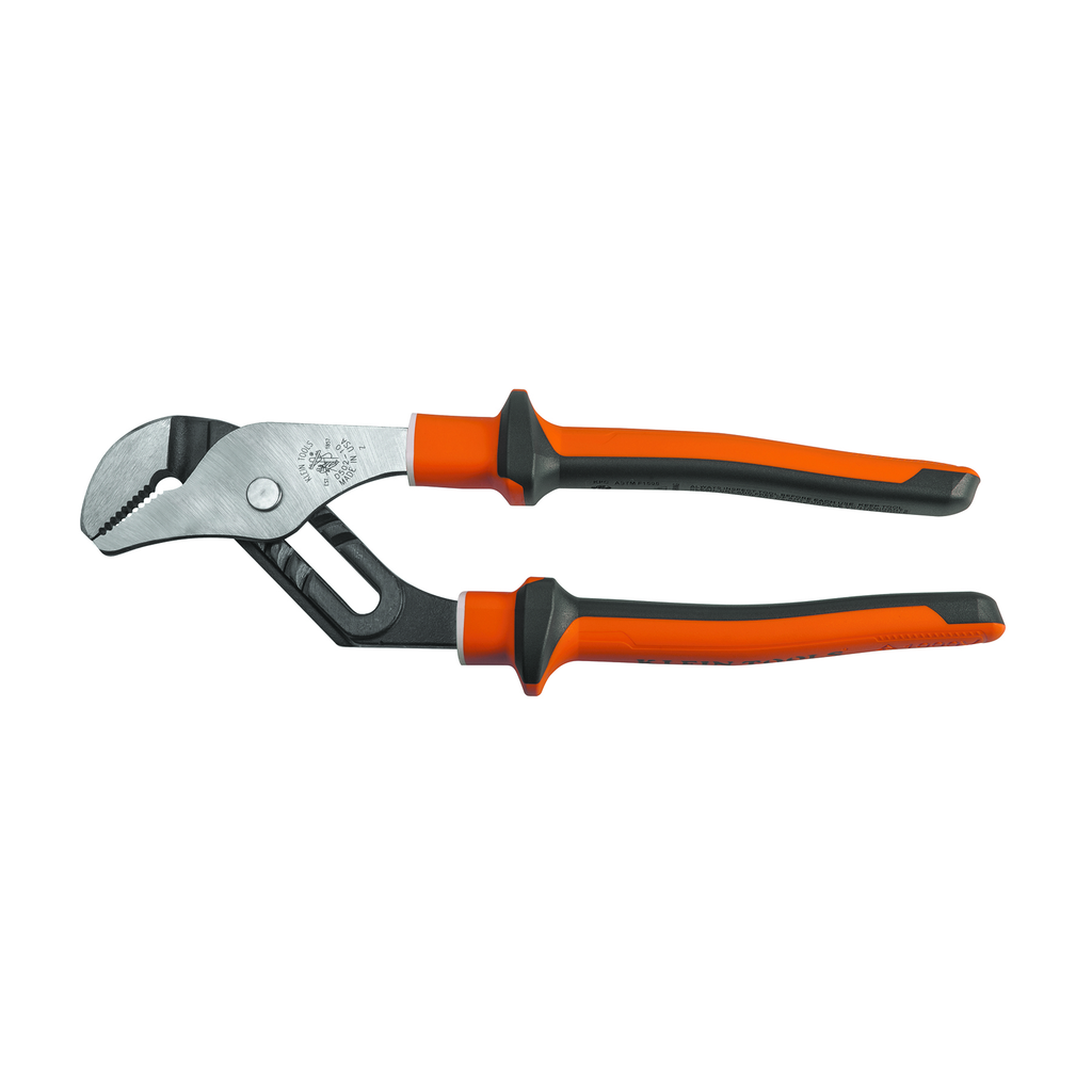 Product image for Klein 502-10-EINS Electrician's Insulated Pump Pliers
