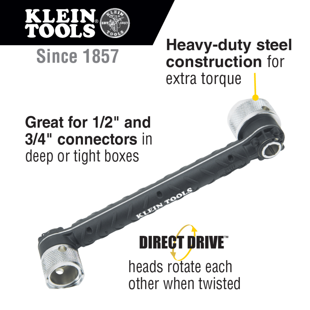 Mayer-DDS-Conduit Locknut Wrench, Fits 1/2-Inch, 3/4-Inch-2
