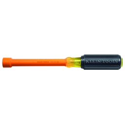 Product image for Klein 646-5/8-INS 5/8" Insulated Nut Driver, 6" Hollow Shaft