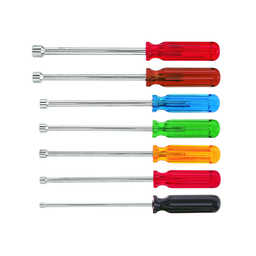 Product image for Klein 89904 Nut Driver Set, 6" Shafts, 7-Piece