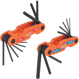 Product image for KLEIN 70542 Compact Hex Key Set, SA