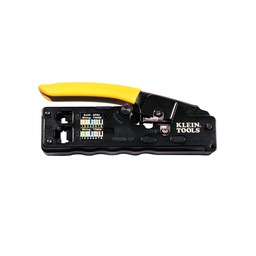 Product image for Klein VDV226-107 Ratcheting Data Cable Crimper / Stripper / Cutter, Compact