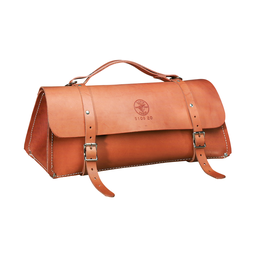 Product image for Klein 5108-20 Deluxe Leather Bag, 20"