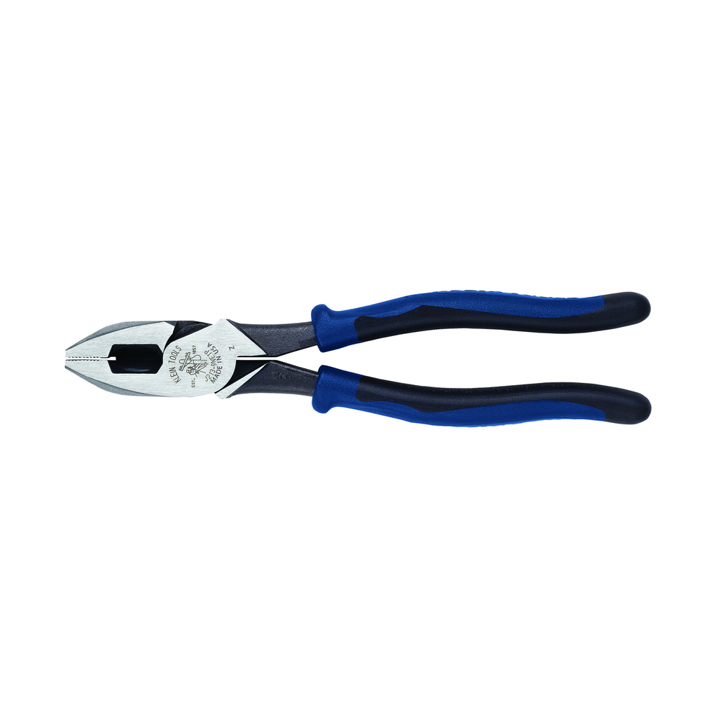 Product image for Klein J213-9NETP Journeyman™ High-Leverage Side-Cutting Pliers - Fish-Tape Pulling
