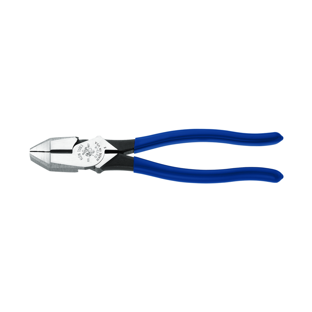 Product image for Klein D213-9 Lineman's Square Nose Pliers, 9"