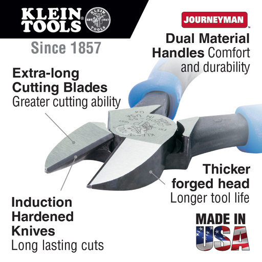 Mayer-DDS-Diagonal Cutting Pliers, Heavy-Duty Journeyman, 9-Inch-2
