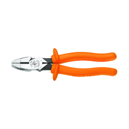 Product image for Klein D213-9NE-INS Side Cutting Pliers, New England Insulated, 9"