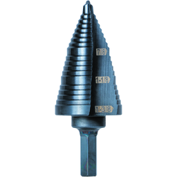 Klein KTSB15 Step Drill Bit #15 Double Fluted 7/8" to 1-3/8"