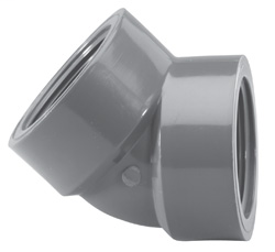 3/4 FPT x FPT Sch80 45° Elbow