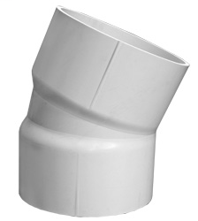 12 Slip x Slip Sch40 22 1/2 degree Elbow