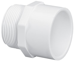 1 1/4 MPT x Slip Sch40 Male Adapter