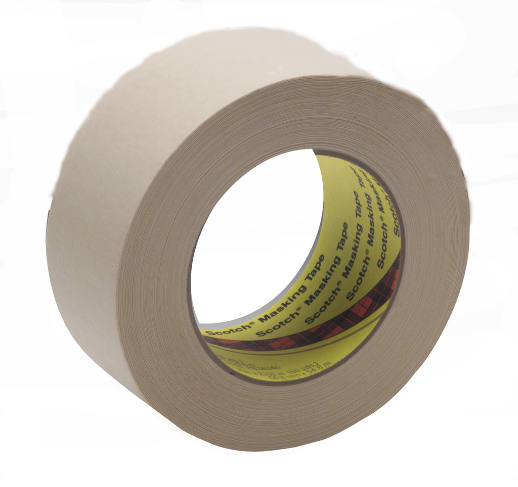 Product image for 3M 06340 Scotch® Automotive Refinish Masking Tape 233, 06340, 48 mm x 55 m, 24 per case