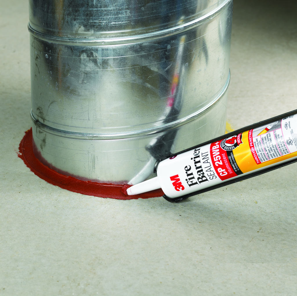 3M CP25WB+ Fire Barrier Sealant, Red, 10.1 fl.oz Cartridge Viking Electric