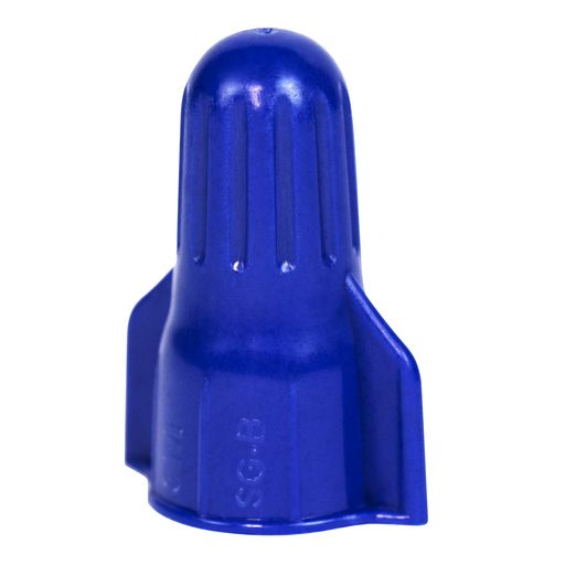 Product image for 3M SG-B BAG 3M™ Secure Grip Wire Connector SG-B BAG, Blue, 250 per bag, 2500/Case