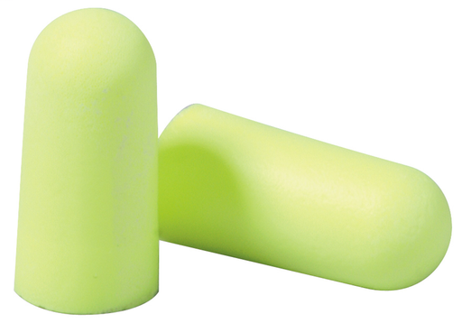3Mâ„¢ E-A-Rsoftâ„¢ Yellow Neonsâ„¢ Earplugs 312-1250, Uncorded, Poly Bag, 2000 Pair/Case