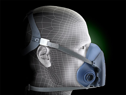 3Mâ„¢ Half Facepiece Reusable Respirator 7502/37082(AAD) Medium 10 EA/Case