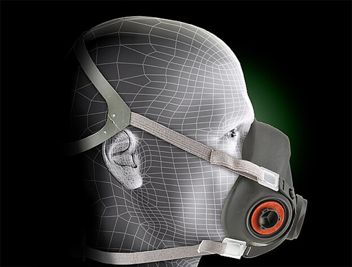 3Mâ„¢ Half Facepiece Reusable Respirator 6300/07026(AAD) Large 24 EA/Case