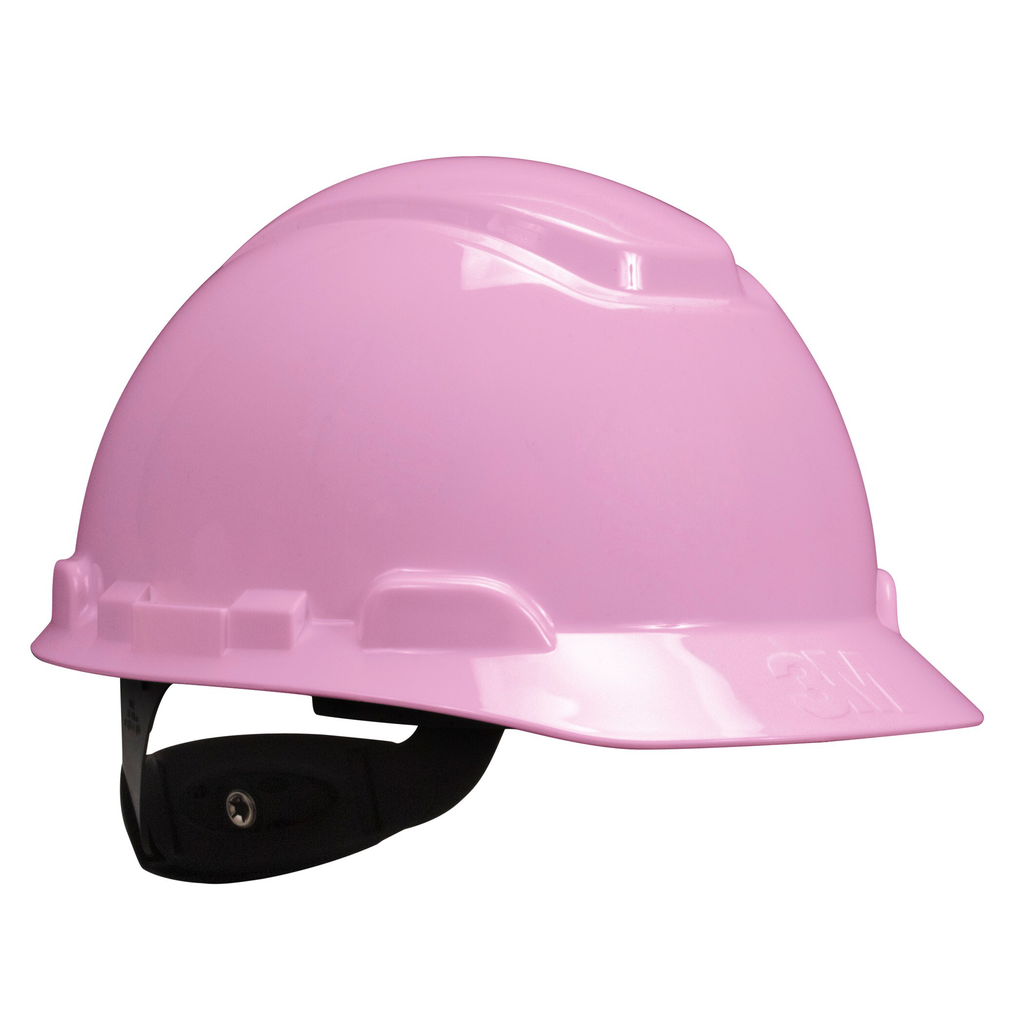 Product image for 3M H-713R Short Brim for Breast Cancer Awareness Pink Hard Hat