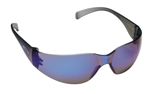 3M™ Virtua™ Protective Eyewear 11331-00000-20 Blue Mirror HC Lens, Blue Mirror Temple 20 EA/Case