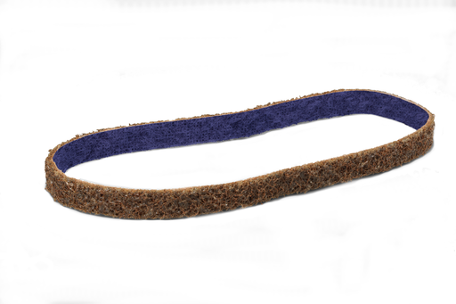 Scotch-Brite™ Durable Flex Belt, DF-BL, A/O Coarse, 1/2 in x 18 in, 20 ea/Case