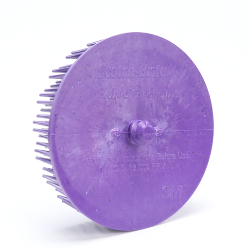 Scotch-Brite™ Roloc™ Body Man's Bristle Disc, 07537, RD-ZB, 36, 3 in, 3 per inner, 18 per case