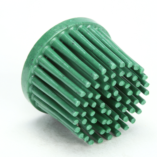 Scotch-Briteâ„¢ Rolocâ„¢ Bristle Disc, RD-ZB, 50, TR, Green, 1 in x 5/8 in, 20 per inner, 80 per case