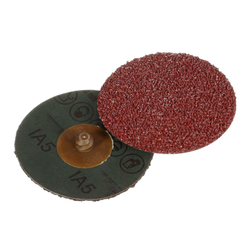 3M™ Cubitron™ II Roloc™ Fibre Disc 982C, 36+, TR, Red, 3 in, Die R300V, 50 per inner, 200 per case