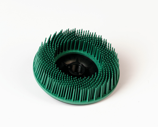 Scotch-Briteâ„¢ Bristle Disc, BD-ZB, 50, Green, 4-1/2 in x 5/8 in-11 Internal, 5/Inner, 10 ea/Case