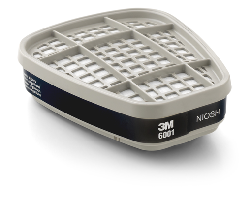 3Mâ„¢ Organic Vapor Cartridge 6001, 60 EA/Case