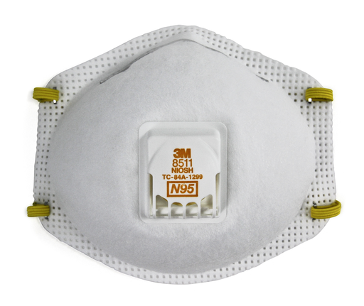 3Mâ„¢ Particulate Respirator 8511, N95 80 EA/Case