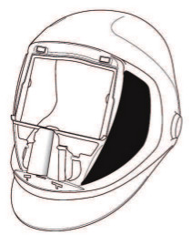 3M Speedglas 9100 Welding Helmet 06-0300-52SW, with SideWindows, 1 EA/Case
